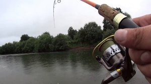 Прогулка по Перекатам ! Ловля белого хищника на течении ! ч.1