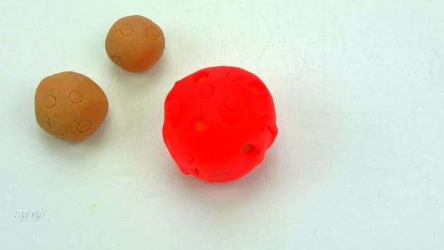 DIY How to make Play Doh Solar System Planets & its Moons How many Moons in universe Play dough смотреть онлайн
