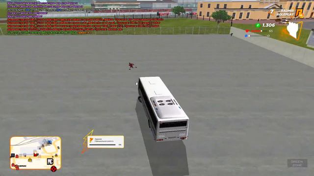 НОВАЯ ЖИЗНЬ #3 В RADMIR 07/ РАБОТА АВТОБУСНИКА! смотреть онлайн