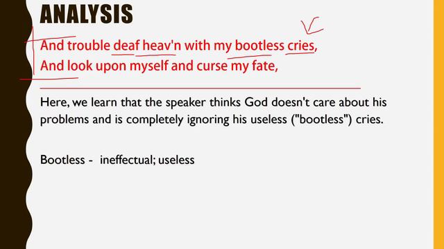 English Poem - Sonnet 29 by WILLIAM SHAKESPEARE - When, in disgrace with fortune and men’s eyes смотреть онлайн