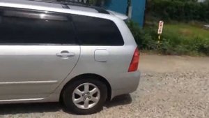 Видео-тест автомобиля Toyota Corolla Fielder (NZE121, 1NZ-FE, серебро, 2004г)