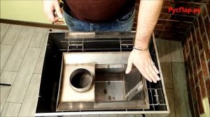 Дешевая печь для русской бани. Печь Куткин. Полный обзор печи.