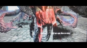 Funny moments in Skyrim Girl with the Dragon Head