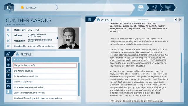 Orwell [13] Goldfels Codex смотреть онлайн