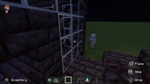 minecraft building a dark castle