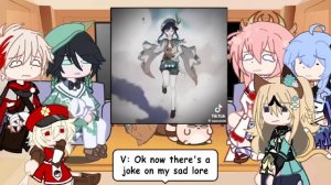 Genshin Impact Reacts to Venti's Lore | Gacha Club | Genshin Impact ִֶָ  𓂃⊹ ִֶָ 1/5?