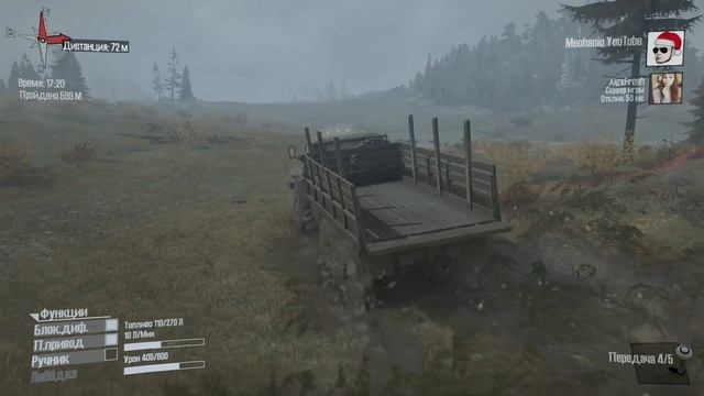 Spintires: Mudrunner ПРОХОЖДЕНИЕ КАРТЫ "БОЛОТО" #1 смотреть онлайн