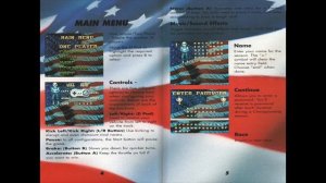[SNES Manual] Full Throttle - All-American Racing (PAL) Game Manual - for Super Nintendo / Famicom