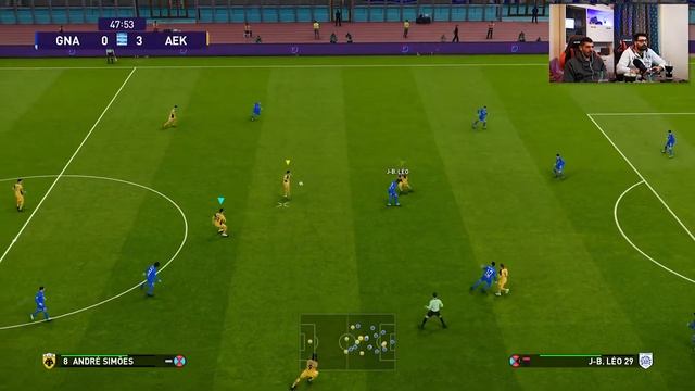 ΠΑΣ Γιάννινα - ΑΕΚ Super League PES 2021 смотреть онлайн