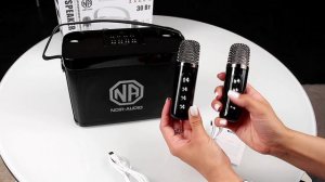 NOIR-audio K-5 BLACK распаковка