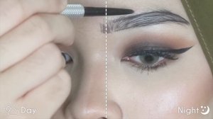 DAY TO NIGHT EYEBROW LOOKS | Zakirah Zainal