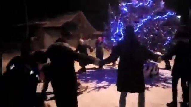 ул. Железнодорожная п.Чернянка Белгородская область- новогодняя ночь с соседями смотреть онлайн