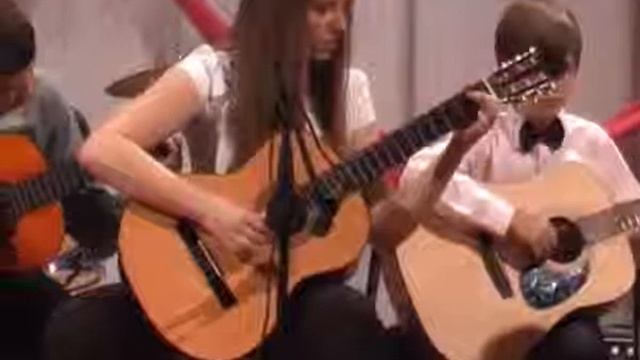 Ансамбль гитаристов. Торлаксон, "Буги-буги" смотреть онлайн