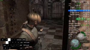 Resident Evil 4 HD Project New Game Speedrun World Record Professional No Save No Damage (1:20:00)