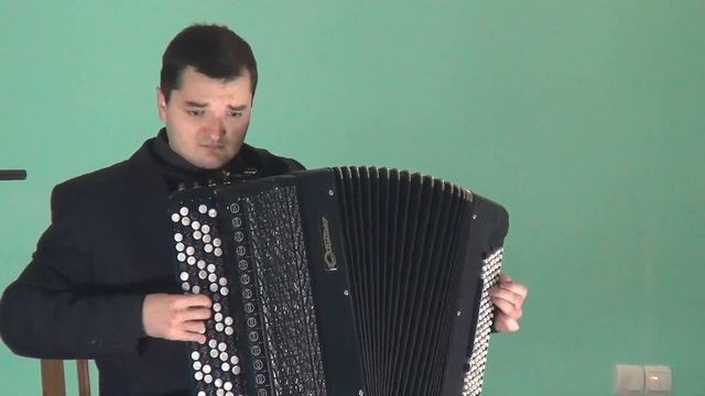 И.С.Бах - Токката и Фуга Ре минор - исполняет Роман Беляев (баян)Ре минор