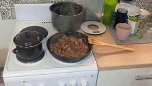 печень куриная с луком. подливка для любого гарнира