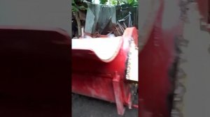 гарбузовий комбайн після допрацювань