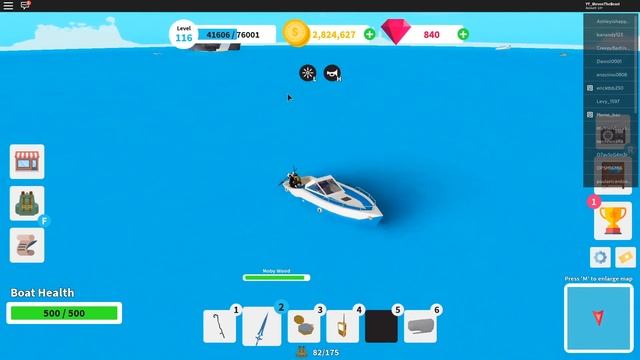 How to Spawn WHALE BOSS In Fishing SImulator ROBLOX! (Moby Wood Whale Boss) смотреть онлайн