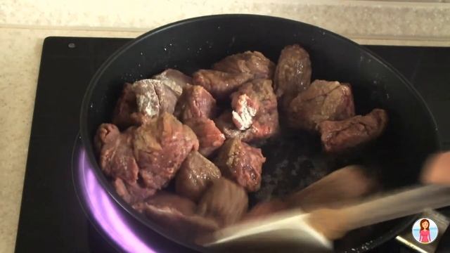 Тушеная говядина с овощами ☆ Вкусно, сытно