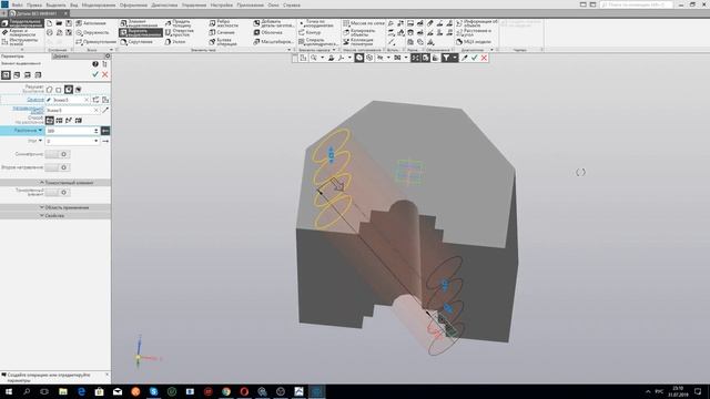Компас 3д УЧИМСА проектировка ДВС V8 5.5 400 ls 600+ H.m часть 1 смотреть онлайн