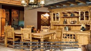 Мебель из массива сосны (31 фото): современные и классические модели