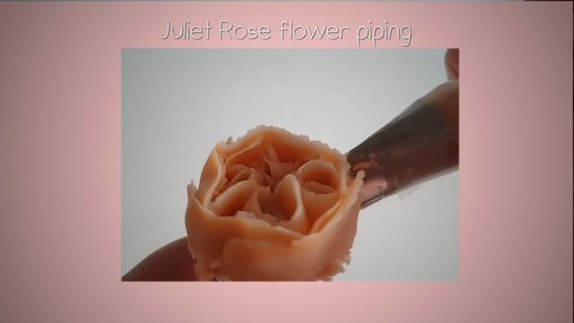 Juliet Rose flower piping/Tassel/cake decorating idea/white bean paste 줄리엣로즈/ 앙금플라워 смотреть онлайн