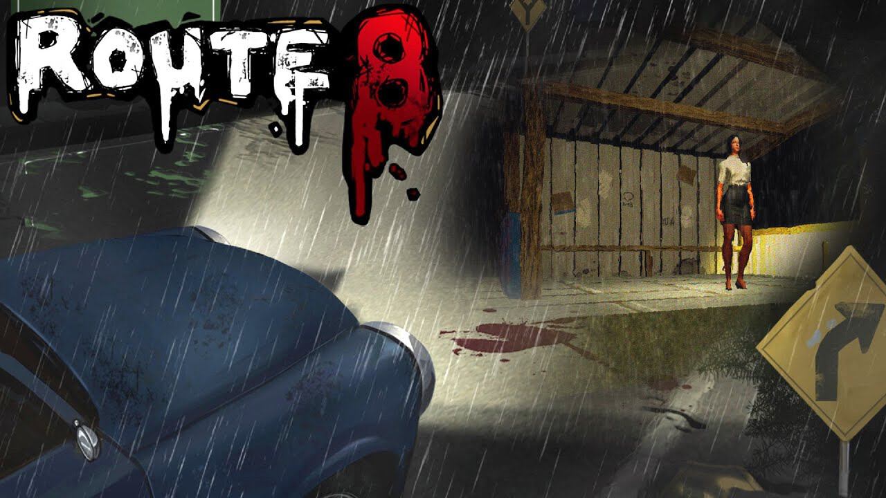 Route8 ✅Трасса 8 с необычными хоррор явлениями✅PC Steam Horror game 2024