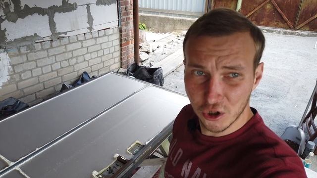 Ламинат на дверь! Замена дверного утеплителя!