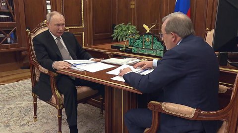 Об уникальных открытиях и технологиях говорили на встрече В. Путина с главой РАН Г. Красниковым