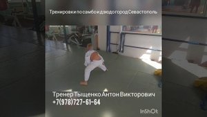 Круговая тренировка с использованием борцовской резиной и ОФП дзюдо и самбо Севаст