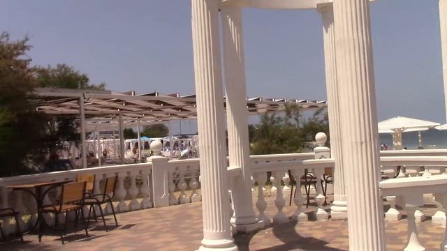 Набережная и пляж Аквамарин.mp4 Севастополь 2021г смотреть онлайн