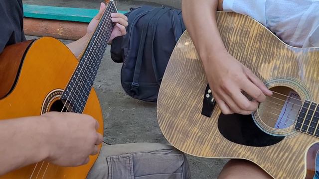 HERCAI, ветренный, мелодия из сериала на гитаре дуэт!!! смотреть онлайн