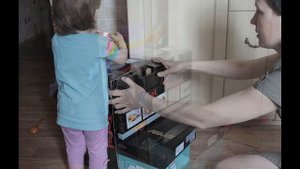 Игрушка из картона своими руками. Русская печь.