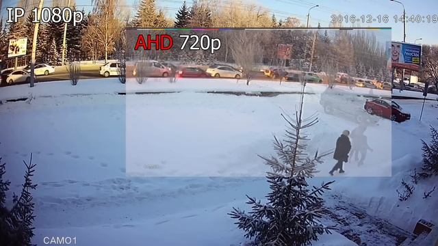 AHD или IP сравнение 1Мп или 2 Мп камера Что выбрать или видеонаблюдение в Омске
