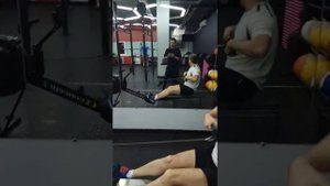 Интервальная тренировка на гребном тренажере