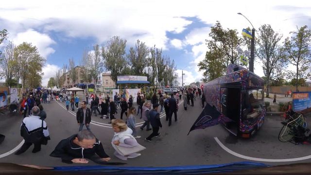 Мелитополь - фотозоны и городская ярмарка на день города 2️⃣3️⃣7️⃣ обзор в 360°