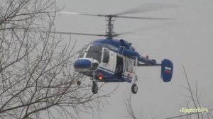 Учения ОМОНа, вертолет Ка-226. Kamov Ka-226 police.avi