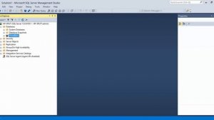 Microsoft SQL Server Management Studio - Create Database and Load SQL File