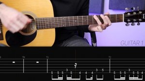 Radiohead - Paranoid Android (Guitar lesson with TAB)