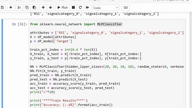 Algorithmic Trading and Price Prediction using Python Neural Network Models