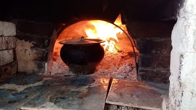 Готовим еду в печке 2 часть смотреть онлайн