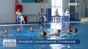Как тренируются синхронистки в станице Динской