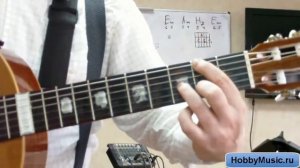 ПРЕКРАСНОЕ ДАЛЁКО разбор песни на гитаре