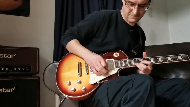 Gibson les paul 60s Standard guitar, Blackstar Artisan 30 amp. смотреть онлайн