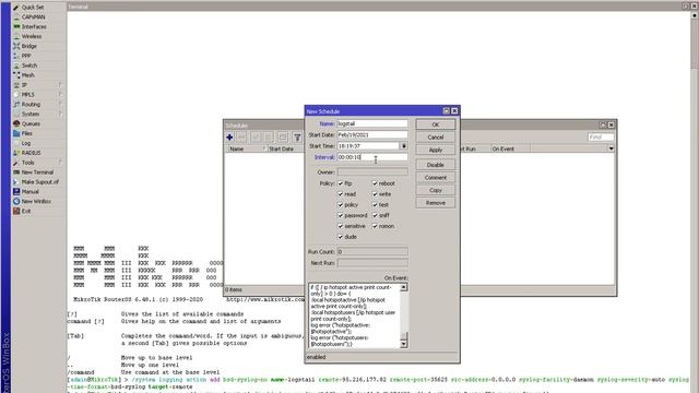 Mikrotik logs Analysis with Logstail