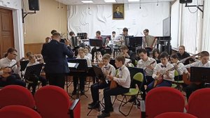 Евг. Баев "Во поле береза стояла" - оркестр народных инструментов МБУДО ДШИ им. Г.Г. Галынина