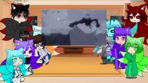 Hunter of the Red react to Sans vs Bendy full episode