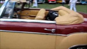 Mercedes 220 S ponton cabriolet - Traversée de Paris estivale - Vincennes