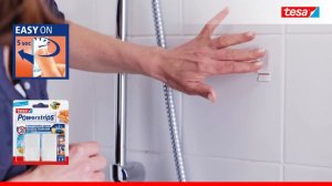 Водостойкие самоклеящиеся крючки tesa Powerstrips® для ванной комнаты