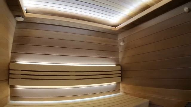 Сауна из широкого канадского кедра "Штиль" сорт экстра смотреть онлайн